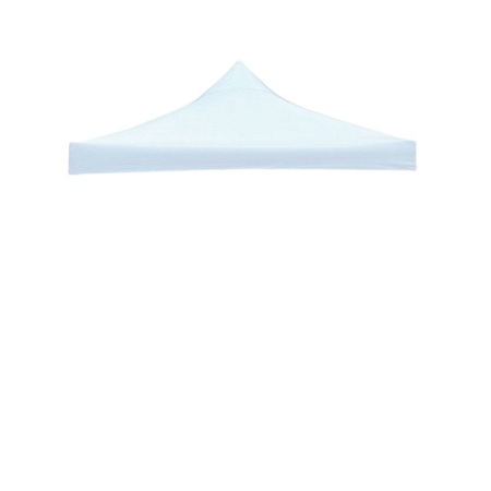 Prelata,copertina pentru acoperis cort tip pavilion , 3 x 4.5 m , impermeabila, invelis din material textil oxfort 700D, cauciucat Alb [4]