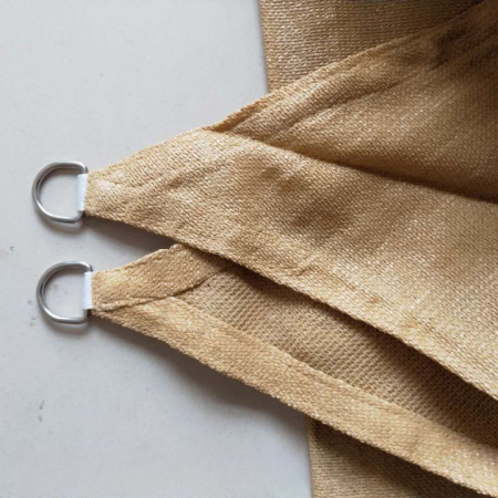 Prelata de soare/ Copertina de tip parasolar, patrata, 4x6 m, galbena,  [1]