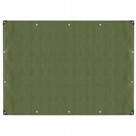 Disponibil livrare locker S - Prelata din polietilena impermeabila laminata, 120g/m2, 6x9m, verde