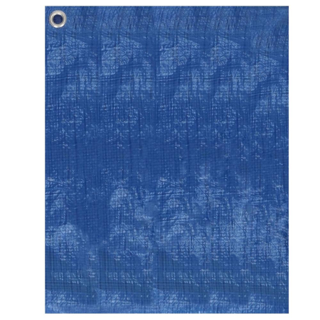 Prelata din polietilena impermeabila laminata, 60g/m2, 5x8m, albastra [8]