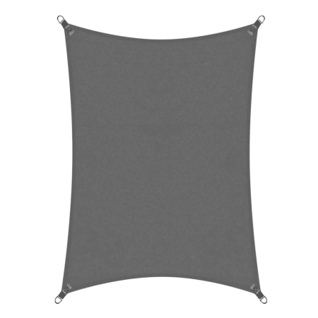 Prelata umbrire 4x3 m pentru terasa sau balcon, impermeabila, protectie UV, gri [16]