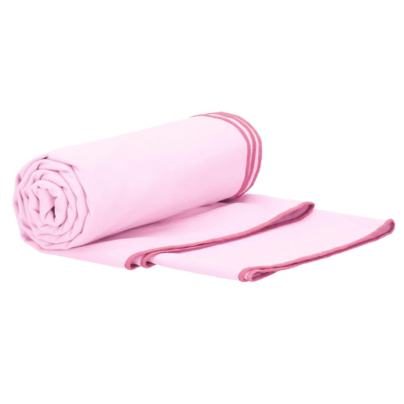 Prosop de plaja cu uscare de rapida, husa de transport, 40x80cm, roz [9]