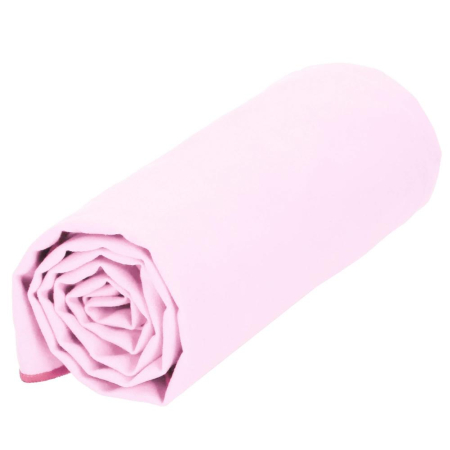 Prosop de plaja cu uscare de rapida, husa de transport, 40x80cm, roz [12]