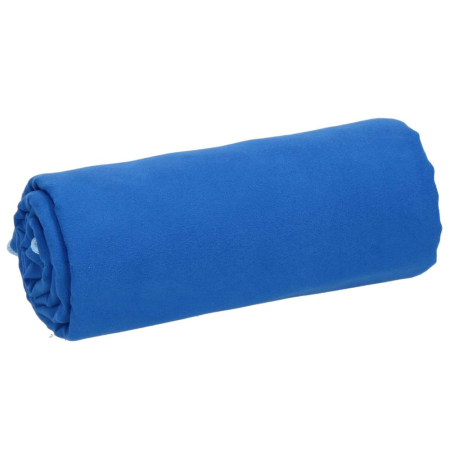 Prosop de plaja cu uscare de rapida, husa de transport, 75x150cm, albastru [10]