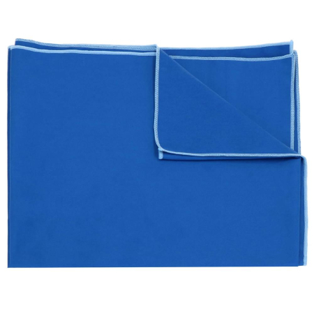 Prosop de plaja cu uscare de rapida, husa de transport, 75x150cm, albastru [7]