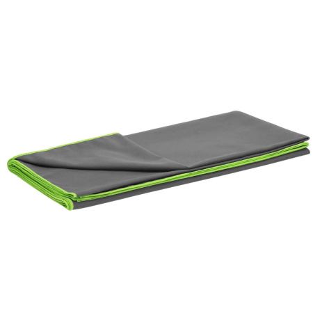 Prosop de plaja cu uscare de rapida, husa de transport, 90x180cm, gri [25]