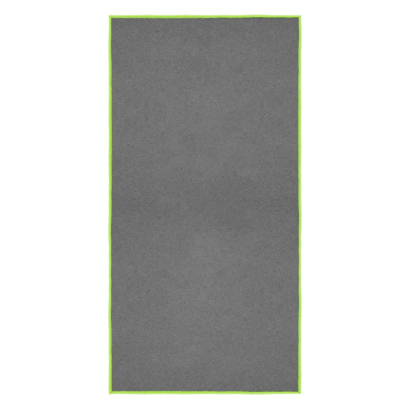 Prosop de plaja cu uscare de rapida, husa de transport, 90x180cm, gri [28]