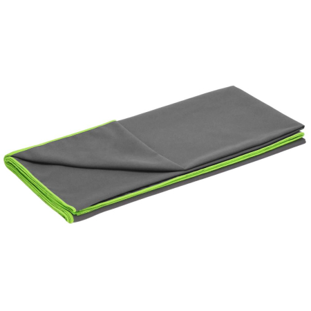 Prosop de plaja cu uscare de rapida, husa de transport, 90x180cm, gri [15]