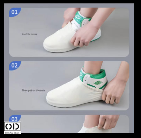 Protectie din silicon pentru incaltaminte Protectie de silicon ncaltaminte Huse de protectie din silicon pentru incaltaminte Protectie impermeabila pentru incaltaminte Huse din silicon incaltaminte [4]