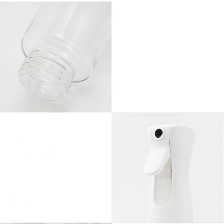 Pulverizator pentru Ulei, Otet sau Alte Lichide, , Reincarcabil, Multifunctionale, Capacitatea 200 ml, Material Plastic, Culoare Alb [1]