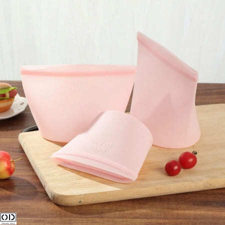 Punga din Silicon pentru Alimente cu Sistem de Inchidere Zip Lock [5]