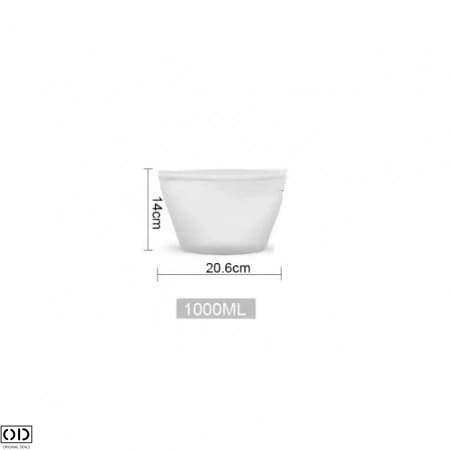 Punga din Silicon pentru Alimente cu Sistem de Inchidere Zip Lock [6]