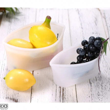 Vase, Recipiente & Accesorii din Silicon - Punga din Silicon pentru Alimente cu Sistem de Inchidere Zip Lock