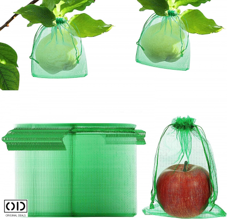 Plasa de protectie pentru pomi fructiferi si livada Punga pentru protectie fructe si legume  Punga de protectie impotriva daunatorilor Plasa de protectie pentru fructe si legume gradina livada [7]