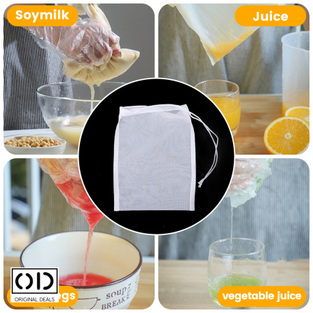 saculet strecurat lapte vegetal punga de strecurat sita strecurat lapte punga de strecurare lapte vegan tifon pentru strecurat carrefour filtru lapte vegetal Sita pentru strecurat alimente [9]