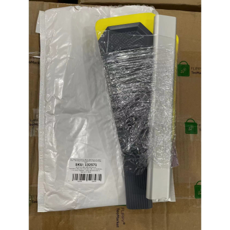 Racleta Auto pentru Zapada cu Doua Capete, , Universala, Deszapezire Masina, cu Maner Lung, Ergonomica, Detasabila, pentru Geamuri si Caroserie, Usor de Utilizat, 67x12.5 cm, Mov [1]