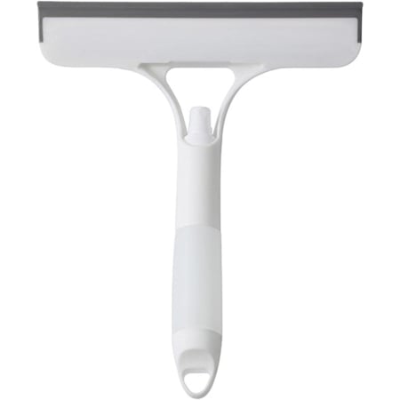 ✨TOATE PRODUSELE✨ - Racleta de Curatare 3 in 1, , Multifunctional, Pentru Casa si Masina, Pulverizator de Spray, Racleta din Silicon si Burete, 21.5 x 25.7 cm, Alb