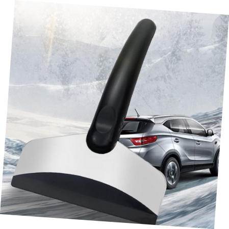 Racleta pentru Masina, , pentru Deszapezire, din ABS si Otel Inoxidabil, 17 x 11 cm, Negru [1]