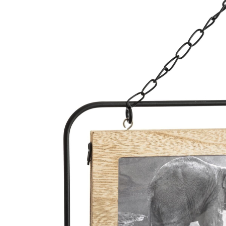 Rama foto Atmosphera Vivek pentru 18 poze, 64x49 cm, cadru metalic, maro [2]