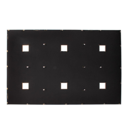 Rama foto de perete, colaj de 24 fotografii, 57x86cm, alb [8]