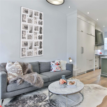 Rama foto de perete, colaj de 24 fotografii, 57x86cm, alb [2]