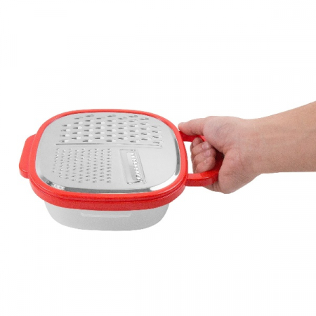 Razatoare 3in1 cu Bol pentru Legume si Fructe, PVC cu Calitate Premium, Verde [3]