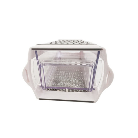 Razatoare de bucatarie cu cutie colectoare , doua tipuri de lame, carcasa inox si ABS, design practic, alb [5]