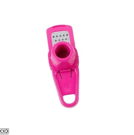 Razatoare Multifunctionala Manuala pentru Usturoi, Nuci, Alune si Migdale, PVC, Fucsia