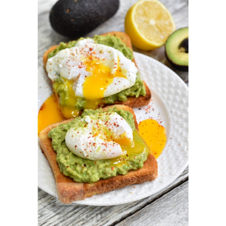 Recipient Dublu pentru Oua, , din Plastic , pentru Gatit la Microunde, 22 x 11.8 x 8 cm, Gri [1]