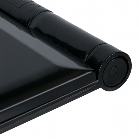 Mini Oglinda Portabila pentru Cosmetica, Make Up si Machiaj, cu 8 LED Integrate, Wireless, cu Baterie Inclusa, Negru [3]