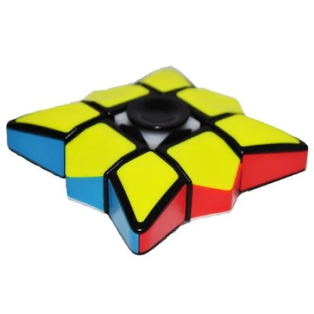 Jucarie Inteligenta Spinner Rubik cu 6 Culori si Diferite Posibilitati de Aranjare, Jucarie Antistres, Multicolor [4]
