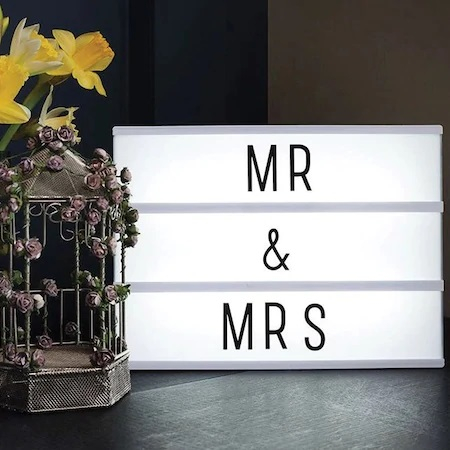 Caseta Luminoasa cu 100 de Litere, Cifre si Caractere Speciale, Personalizabila, cu 3 Baterii AA si Lumina Full LED, Premium, Original Deals [5]