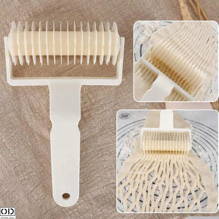 Rola Cutit pentru Taiat Aluat pentru Placinte, Foietaj si Prajituri, PVC [13]