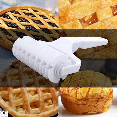 Rola Cutit pentru Taiat Aluat pentru Placinte, Foietaj si Prajituri, PVC [11]
