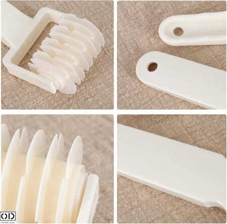 Rola Cutit pentru Taiat Aluat pentru Placinte, Foietaj si Prajituri, PVC [8]