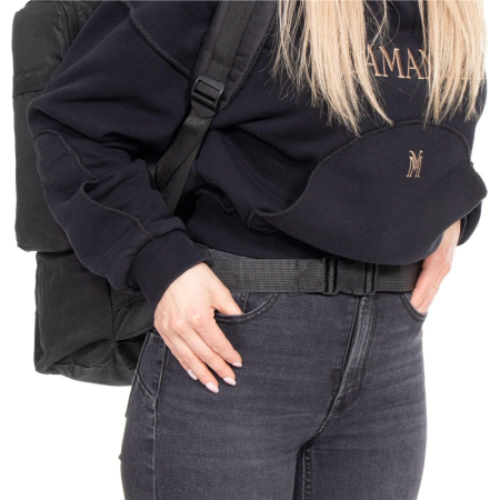 Rucsac drumetie de capacitate mare, 60L, compartimentat, hamuri reglabile, negru [12]