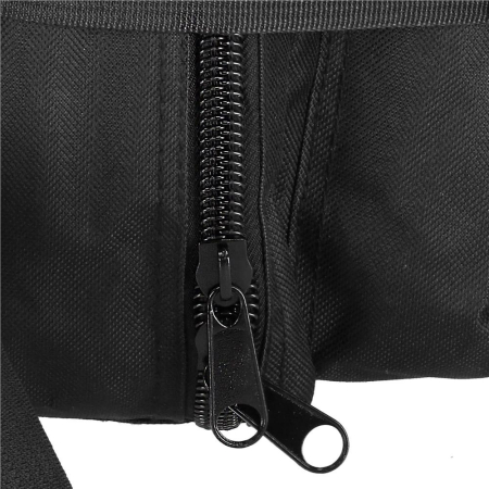 Rucsac militar pentru drumetie, impermeabil, ultra usor, 4 compartimente, culoare negru [12]