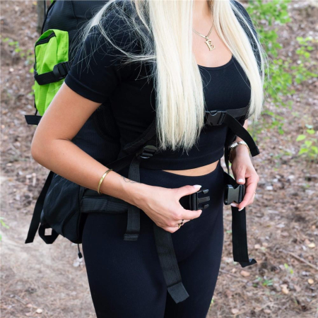 Rucsac tactic militar pentru drumetie, cu husa de ploaie, 90 litri, 25 kg, 85x38x26 cm, verde negru [19]