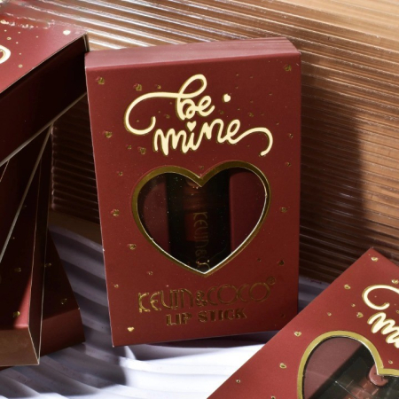 Ruj de Buze Mat, KEVIN & COCO, Be Mine, Lip-Stick Roz, 11.2 x 7.2 x 2.5 cm [3]