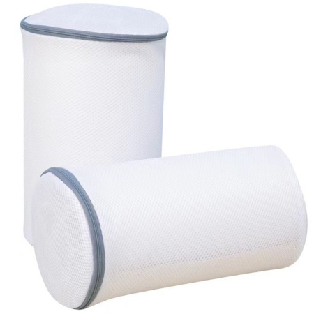 Produse ingrijire incaltaminte - Sac Cilindric pentru Spalare Incaltaminte, , Dimensiuni Mari, pentru Masina de Spalat, 35x21x5 cm, Alb