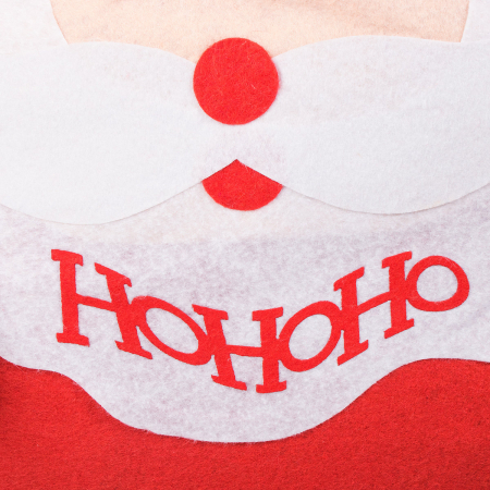 Sac de cadouri pentru Mos Craciun, 110x70cm, rosu [1]