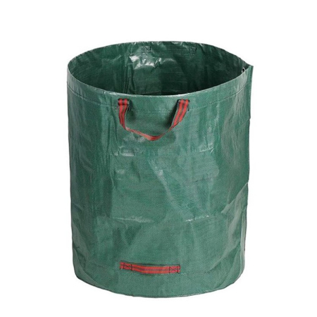 Articole pentru Gradina si Bricolaj - Sac de Colectare a Frunzelor, , Cos Sac pentru Gradina, Sac de Depozitare a Frunzelor, 45 x 76 cm, 120 l, Verde