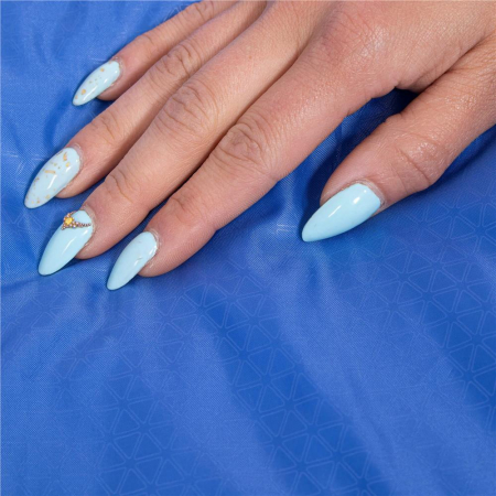 Sac de dormit, cu geanta de transport, 190x73cm, 10-25grade, culoare negru [9]