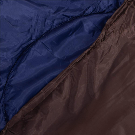 Sac de dormit tip mumie, cu geanta de transport, 220x80cm, 0-15grade, maro [5]