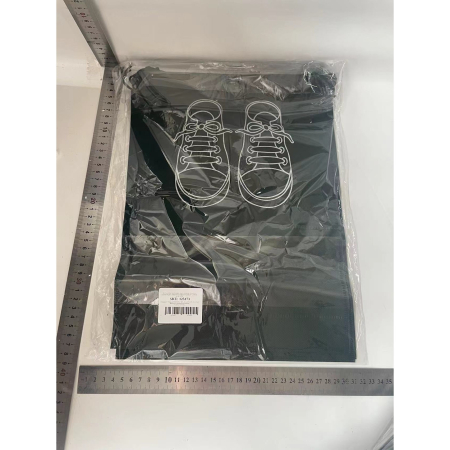 Sac depozitare incaltaminte, pentru voiaj sau depozitare, rezistent la praf, compatibil cu masina de spalat, 27 x 36 cm, verde inchis [4]