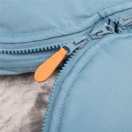 Sac iarna de bebelusi pentru carucior, marime universala, 90x45cm, albastru [7]