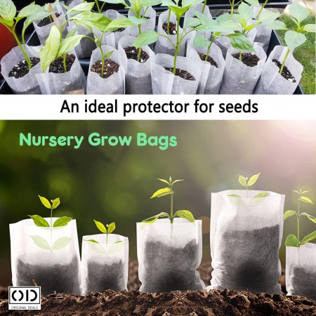Sac pentru Germinat Seminte si Rasaduri de Legume Seminte si aparate pentru germinat starter pentru germinat seminte Vas pentru germinare Sac pentru Germinat Seminte si Rasaduri de Legume [3]