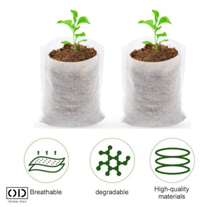 Sac pentru Germinat Seminte si Rasaduri de Legume Seminte si aparate pentru germinat starter pentru germinat seminte Vas pentru germinare Sac pentru Germinat Seminte si Rasaduri de Legume [11]