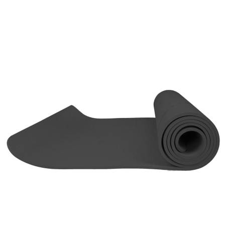 Saltea pentru antrenament, yoga, fitness, aerobic, pilates, exercitii la sol, 183x61cm, negru [14]