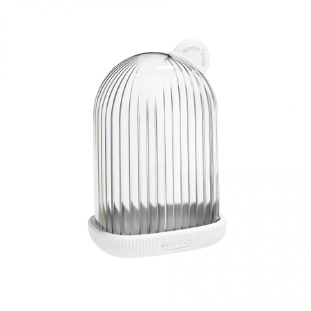 Sapuniera de Calatorie, , Suport pentru Sapun cu Scurgere a Apei, Recipient cu Capac Depozitare, Savoniera pentru Baie, 12.6x6.1x8.4cm, Alb [9]